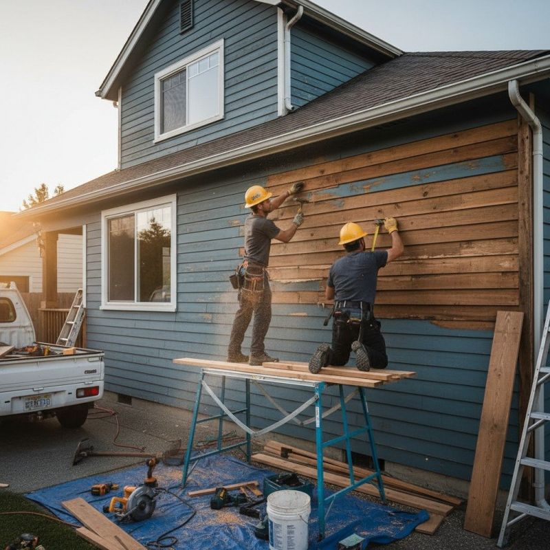 Shiplap Siding Repair detail